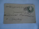 INDIA  SMALL COVER PREPAID STAMPS 1913 POSTMARK  BIDAR'BANS ????? - Altri & Non Classificati