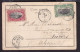 DDGG 010 - Carte-Vue TP Mols 5 Et 10c  Etat Indépendant IBEMBO (UELE) 1904 Via LEO Vers ANVERS Belgique - Briefe U. Dokumente