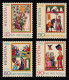 ** PRO/P. 1988. COLLECTION SERIE TIMBRES NEUFS A/GOMME C/.S.B.K. Nr:B219/22. Y&TELLIER Nr:1300/03. MICHEL Nr:1372/75.** - Ungebraucht