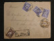 DN9 PORTUGAL BELLE   LETTRE 1919  LISBOA  A  PARIS FRANCIA +CIRE ROUGE + AFF.  INTERESSANT++ - Lettres & Documents