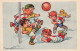 ILLUSTRATEURS _S28247_ Enfants Faisant Du Sport Ballon - Other & Unclassified