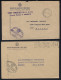 Italie - Lot De 2 Enveloppes En Franchise Administration Forestière - Stazione Forestale Grosotto Foreste Brescia - 1975 - 1971-80: Marcophilie