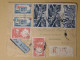 DN9 MARTINIQUE  BELLE  LETTRE  RECO RARE DEST. 1947 FORT DE FRANCE  A CASABLANCA MAROC +VIGNETTE + AFF.  INTERESSANT++ - Brieven En Documenten