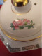 VINTAGE SADLER TEAPOT ASIAN FLORY IVORY - Sadler