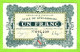 FRANCE / VILLE De STRASBOURG / 1 FRANC / 11 NOVEMBRE 1918 / N° 094,409 - Handelskammer