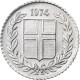 Islande, 10 Aurar, 1974, Aluminium, SUP, KM:10a - Islanda