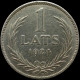 LaZooRo: Latvia 1 Lats 1924 VF / XF - Silver - Letland