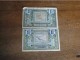 2 Billets : Chambres De Commerce REGION PROVENCALE   / UN FRANC - Handelskammer