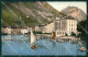 Trento Riva Del Garda Porto Con Barche Hotel Sole PIEGHINA Cartolina RT0423 - Trento