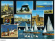 MALTA MALTE Beautiful Multivues Voiliers Marsaxlokk Plages Baignade Mgarr Gozo VOIR Beau TIMBRE Avion Année ? - Malte