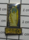 1118C Pin's Pins / Beau Et Rare : ANIAMUX / IFAEG OISEAU NOCTURNE RAPACE HIBOU CHOUETTE - Animales