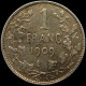 LaZooRo: Belgium 1 Franc 1909 XF - Silver - 1 Franc