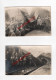 CP NON SITUEE-Accident De TRAIN-GARE-4x CARTES PHOTOS Allemandes-GUERRE 14-18-1 WK-Militaria- - Guerre 1914-18