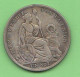 Peru Perù UN Sol 1924 Lima Silver Coin 1 SOL 1924 - Perú