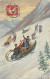 Themes Div-ref VV575- Sports D Hiver - Illustrateurs - Dessin Illustrateur -luges - La Luge  - - Wintersport