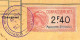 Connaissement Tamatave Pour Bordeaux 1928 Timbre Fiscal Valeur 2 F 40 + 6 F Fiscal De France - Lettres & Documents