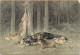 Themes Div-ref VV570-animaux - Chiens - Chien -la Chasse -illustrateur Kinsley - La Garde Du Gibier - - Hunde