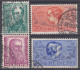 Switzerland / Helvetia / Schweiz / Suisse 1937 ⁕ Pro Juventute Mi.314-317 ⁕ 4v Used - Used Stamps