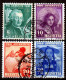 Switzerland / Helvetia / Schweiz / Suisse 1938 ⁕ Pro Juventute Mi.331-334 ⁕ 4v Used - Oblitérés