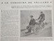 1905 LE CONCOURS DE TRI-CARS - MOTO TRICYCLE BOZIER Pneus MICHELIN - LA VIE AU GRAND AIR - 1900 - 1949