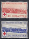 Switzerland / Helvetia / Schweiz / Suisse 1939 ⁕ 75 Th Red Cross / Rotes Kreuz ⁕ 2v MH/MNH - Ungebraucht