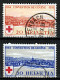Switzerland / Helvetia / Schweiz / Suisse 1939 ⁕ 75 Th Red Cross / Rotes Kreuz ⁕ 2v Used - Gebraucht