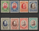 1933 - LITUANIE - SERIE COMPLETE N° 319/326 * MH - COTE = 48 EUR. - Lithuania