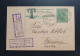 Yugoslavia Kingdom, Serbia, 1928  Stationary  With Stamp STARI FUTOG  "T" Sent To STAPAR (No 3045) - Other & Unclassified