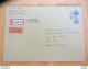 BRD: Einschr-Rückschein-Brief Bis 500 G MeF Portogenau Im C5-Format Mit Super-Ost. Eisenberg (324) 25.7.95  Knr:1679 (2) - Briefe U. Dokumente