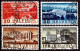 Switzerland / Helvetia / Schweiz / Suisse 1938 ⁕ Int. Arbeitsamt ILO Und Völkerbund SDN Mi.321-324 ⁕ 4v Used - Gebraucht