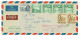 P3031 - MALTA, 1956 COVER GOING TO TRIPOLI, SCARCE RED BOXE HAND MARK, “RETURNED FOR ADDITIONAL POSTAGE”” - Malte (...-1964)