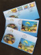 Malaysia Marine Life V 2001 Coral Reef Ocean Underwater Corals Star Fish Creatures Dugong Seashell Shell (FDC Set) - Maleisië (1964-...)