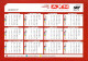 [MD9403] CPM - AXN TV CARTOLINA APRIBILE CON CALENDARIO 2007 - PROMOCARD 6960 - PERFETTA - Non Viaggiata - Advertising