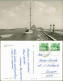Postcard Balatonlelle Pier/Móló Schiffe 1962 - Hungary