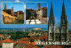 Ansichtskarte Regensburg Steinerne Brücke, Kohlenmarkt, Dom 1999 - Regensburg