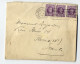 Enveloppe Pour Monssieur Dugardin, Rue Pavee, 24, Paris (IV) Belgique -  France. Blankenberge - Bruxelles Midi - Cartas & Documentos