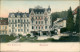 Postcard Marienbad Mariánské Lázně Obere Kaiserstrasse 1908  - Tchéquie