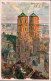 Breslau Wrocław Stimmungsbild Künstlerkarte - Dom Und Stadt 1911  - Schlesien