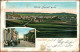 Ansichtskarte Zirndorf 2 Bild: Stadt Und Fürtherstrasse B Fürth Nürnberg 1903 - Zirndorf