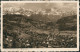 Ansichtskarte Garmisch-Partenkirchen Panorama-Ansicht Mit Wetterstein 1927 - Garmisch-Partenkirchen