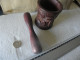 Delcampe - Petite Vintage Mortier Et Pilon En Bois Africain - Other & Unclassified