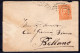 1887 19 APR  C.20 SASS.39 "EFFIGIE DI UMBERTO I"USATO SU BUSTA DA VENEZIA  X BELLUNO  MOLTO BELLA - Poststempel