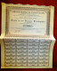 Compañía Minera De Villagutierrez , Abenójar (Ciudad Real) Spain,1904 Share Certificate - Mijnen