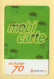 Mobicarte : Recharge 70 / OLA (Chiffres Orange) Nouveau Logo :06/2003 : France Télécom (voir Cadre Et Numérotation) - Mobicartes (recharges)