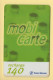 Mobicarte : Recharge 140 : France Télécom : 12/2001 (voir Cadre Et Numérotation) - Cellphone Cards (refills)