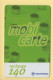 Mobicarte : Recharge 140 : France Télécom : 12/2001 (voir Cadre Et Numérotation) - Mobicartes (recharges)