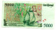 5000 Escudos Note - Billet De 5000 Escudos - Septembre 1997 - TTB Very Fine Condition - Portugal