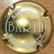 Capsule Mousseux D'Allemagne BARTH Série "R" De BARTH Avec Grosse Boucle, Or & Blanc Nr 01 - Placas De Cava