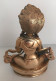 Delcampe - Magnifique Statuette De Bodhissatva Guan Yin En Position De Añjali-mudrã. Tibet - Népal, 1ère Moitié 20ème Siècle - Asiatische Kunst