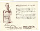 Chromo Image  -  L'alcool De Menthe Ricqles - Chanson-  D'apres H Gerbault - Margoton Va  T-a L'iau - Sonstige & Ohne Zuordnung